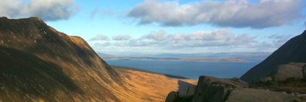 Glen Sannox from The Saddle