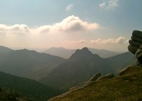 Cir Mhor from Cioch na h Oighe ridge