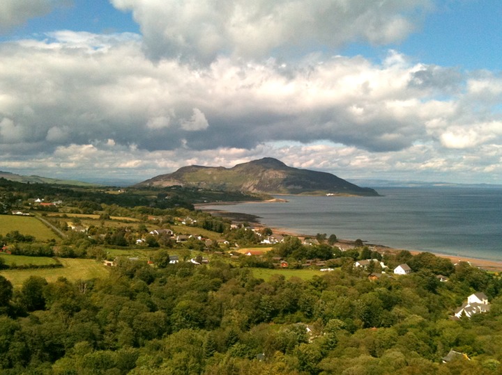 Holy Isle from Whiting Bay